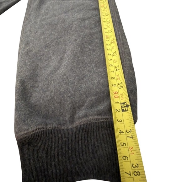 J.Crew Knot Goods Cozy Gray Cargo Joggers Cuffed Ankles Drawstring Pockets Sz L - Picture 9 of 9